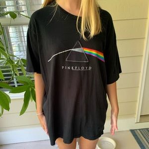 Pink Floyd Vintage T-shirt rasped logo size Large
